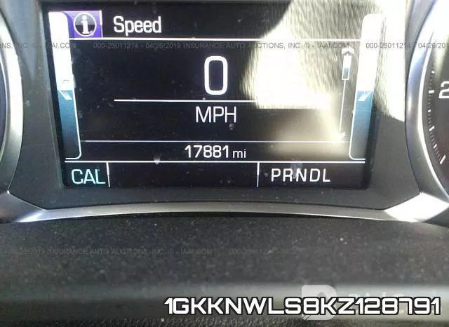 1GKKNWLS8KZ128791 фото 8