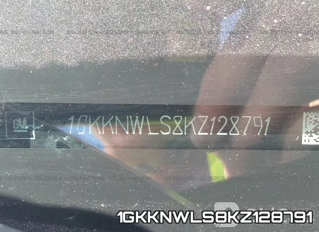 1GKKNWLS8KZ128791 фото 10