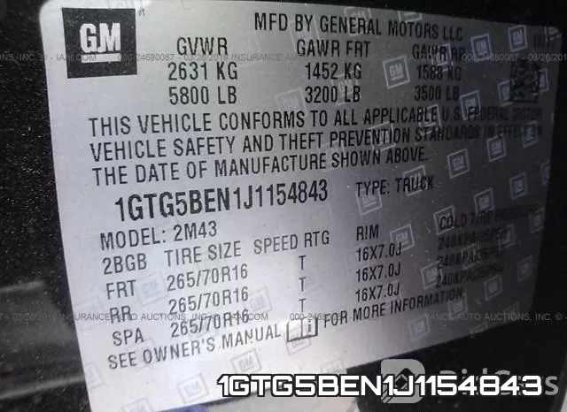 1GTG5BEN1J1154843 фото 10