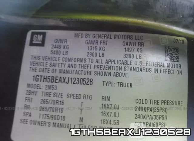 1GTH5BEAXJ1230528 фото 10