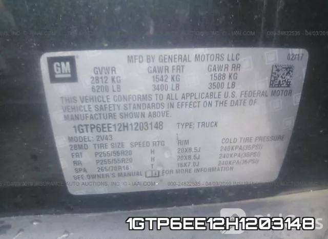 1GTP6EE12H1203148 фото 9