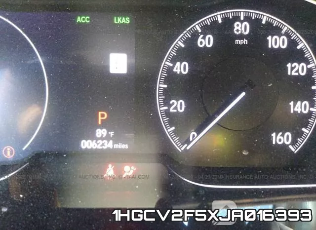 1HGCV2F5XJA016393 фото 8