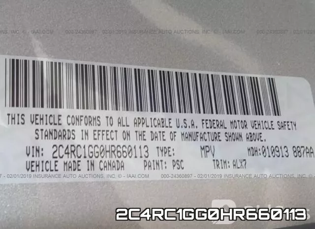 2C4RC1GG0HR660113 фото 10