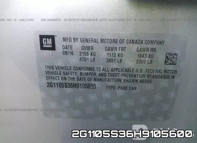 2G1105S36H9105600 фото 10