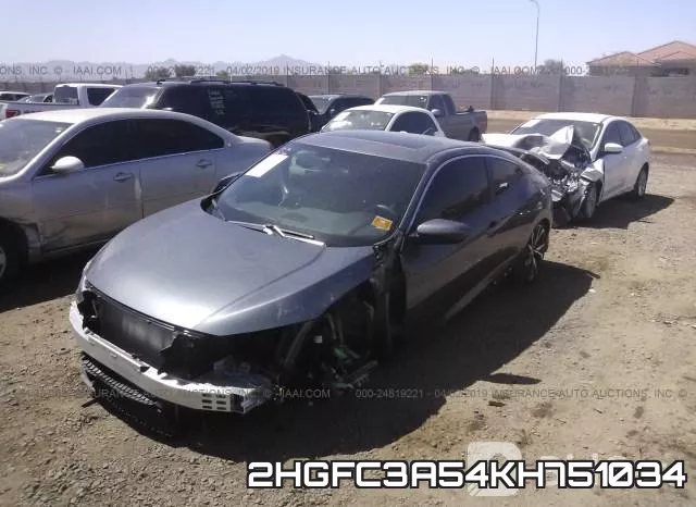 2HGFC3A54KH751034 фото 3