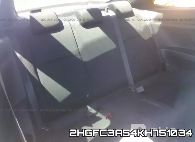 2HGFC3A54KH751034 фото 9