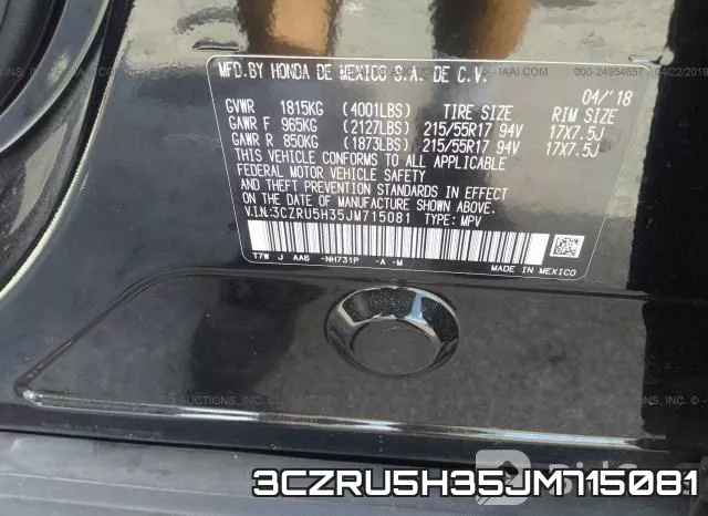 3CZRU5H35JM715081 фото 10