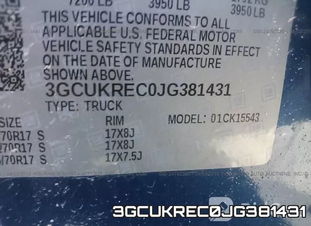 3GCUKREC0JG381431 фото 10