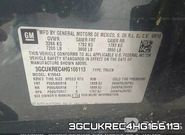 3GCUKREC4HG166113 фото 10