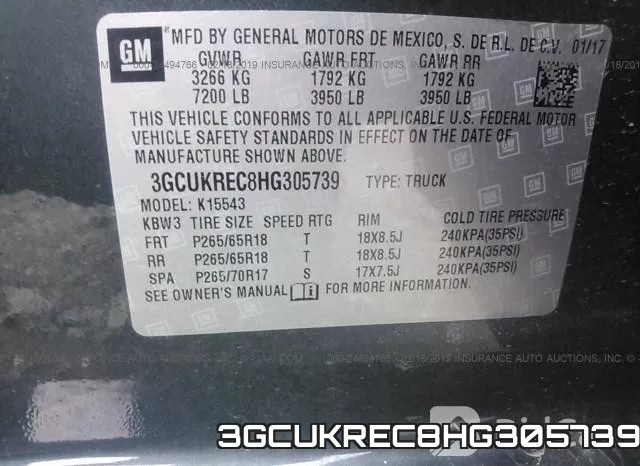 3GCUKREC8HG305739 фото 10