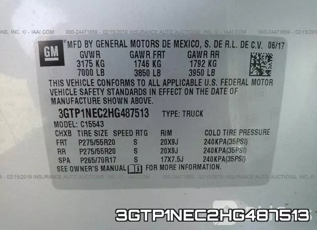 3GTP1NEC2HG487513 фото 10