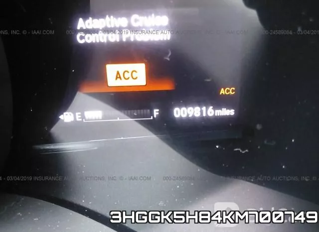 3HGGK5H84KM700749 фото 8