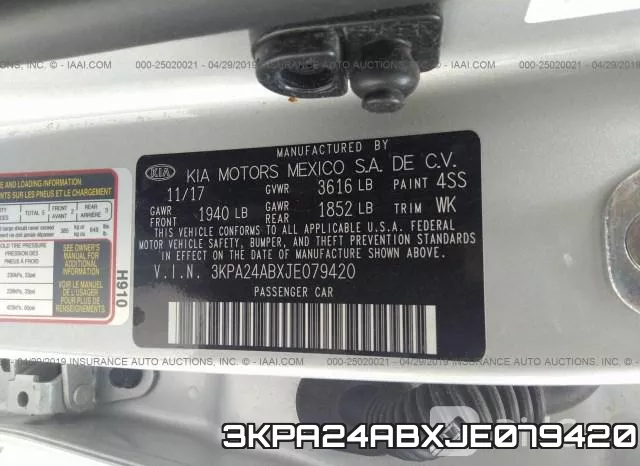 3KPA24ABXJE079420 фото 10