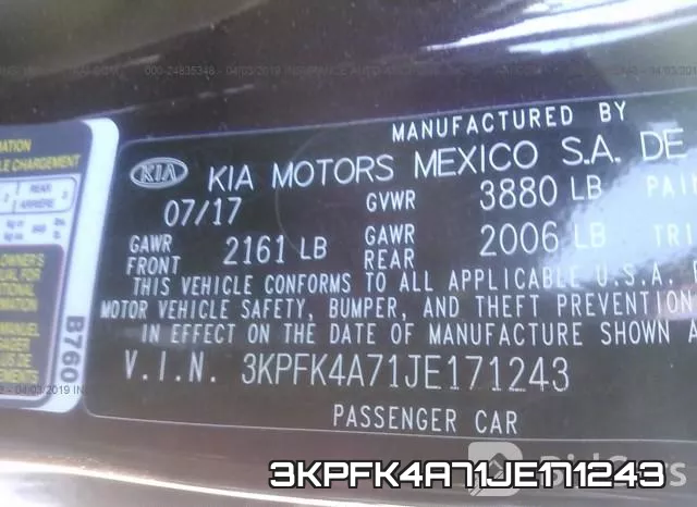 3KPFK4A71JE171243 фото 10