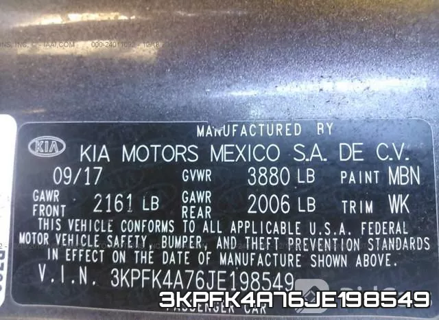 3KPFK4A76JE198549 фото 10