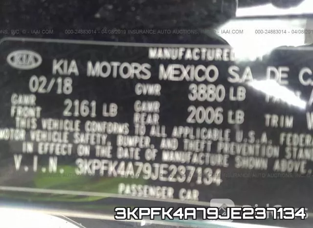 3KPFK4A79JE237134 фото 10