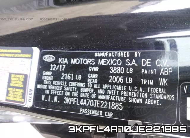 3KPFL4A70JE221885 фото 10