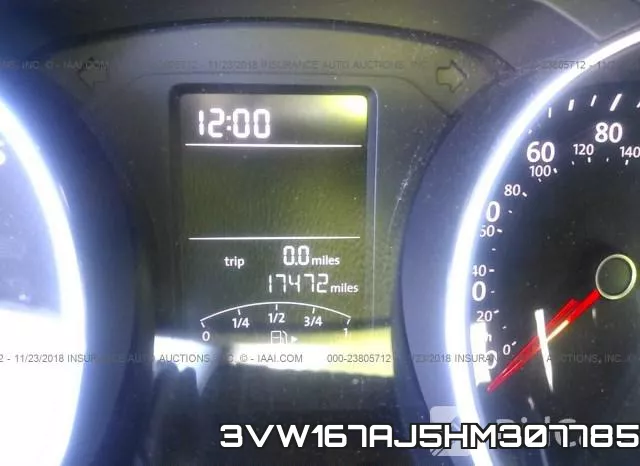 3VW167AJ5HM307785 фото 8