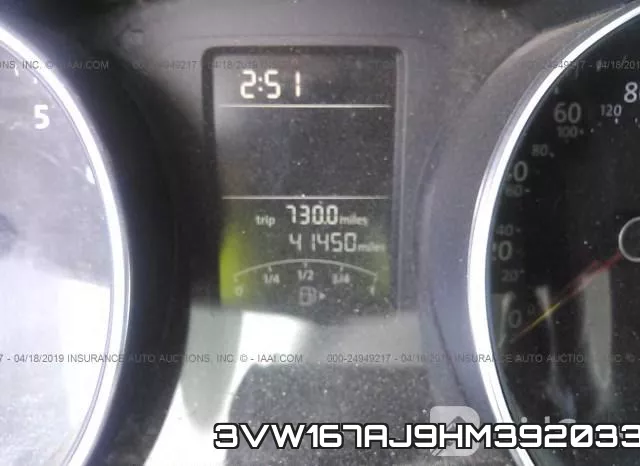3VW167AJ9HM392033 фото 8