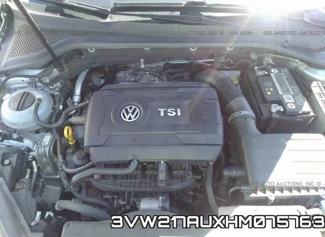 3VW217AUXHM075763 фото 2