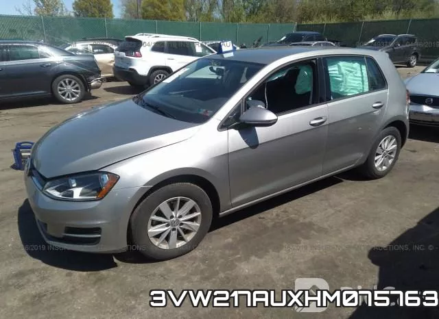 3VW217AUXHM075763 фото 3