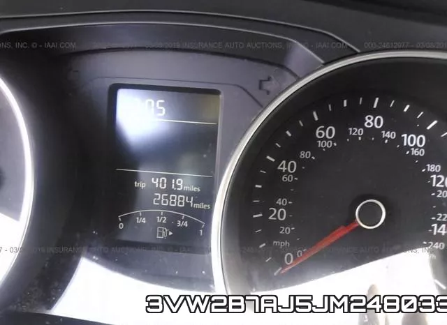 3VW2B7AJ5JM248033 фото 8