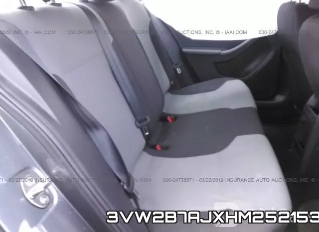3VW2B7AJXHM252153 фото 9
