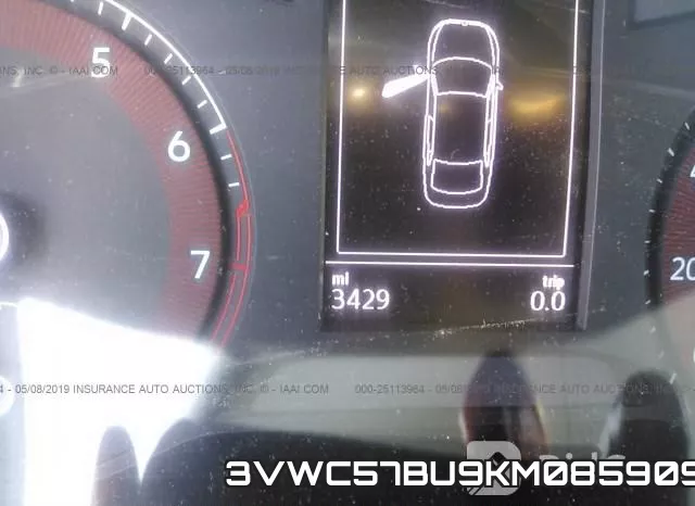 3VWC57BU9KM085909 фото 8