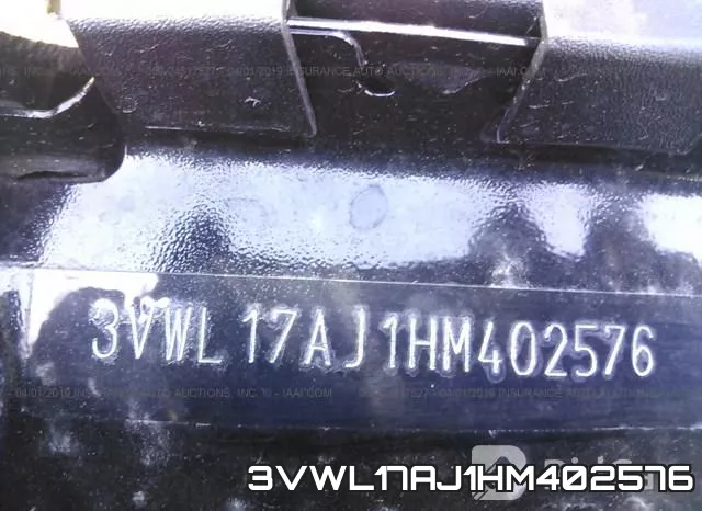 3VWL17AJ1HM402576 фото 10