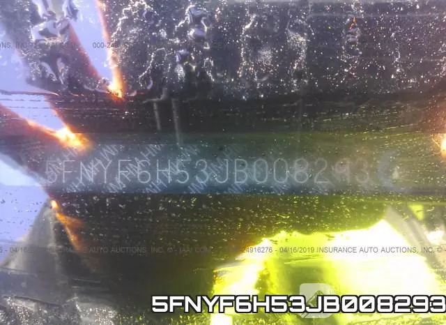5FNYF6H53JB008293 фото 10