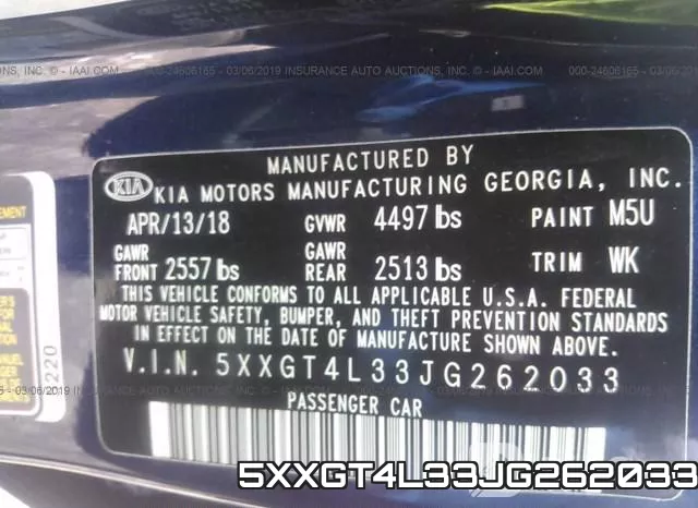 5XXGT4L33JG262033 фото 9