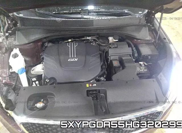 5XYPGDA55HG320299 фото 2