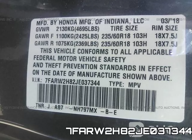 7FARW2H82JE037344 фото 10