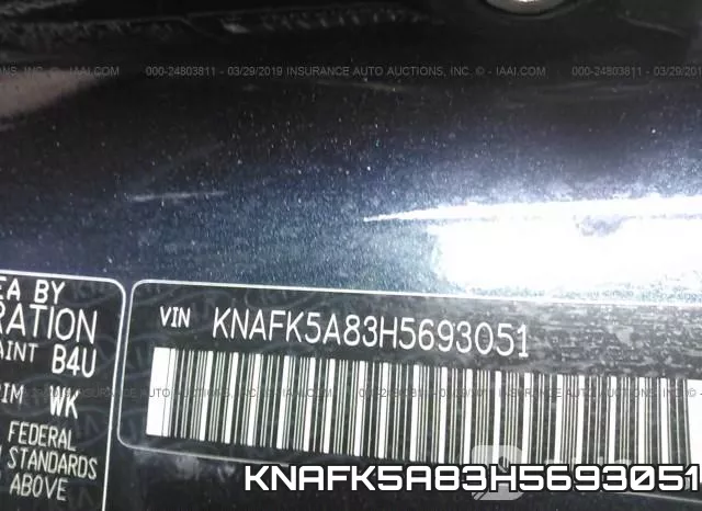KNAFK5A83H5693051 фото 10