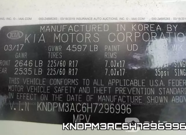 KNDPM3AC6H7296996 фото 10