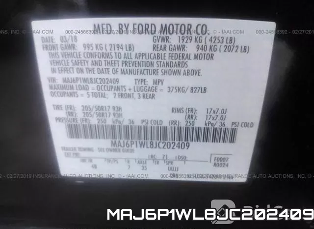 MAJ6P1WL8JC202409 фото 10