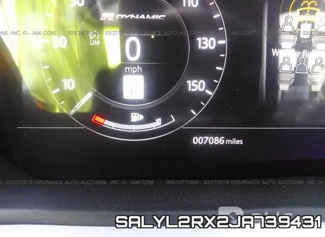 SALYL2RX2JA739431 фото 8