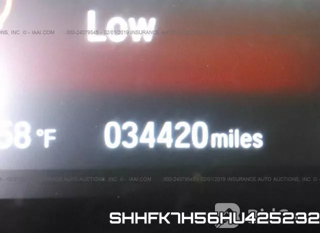 SHHFK7H56HU425232 фото 8