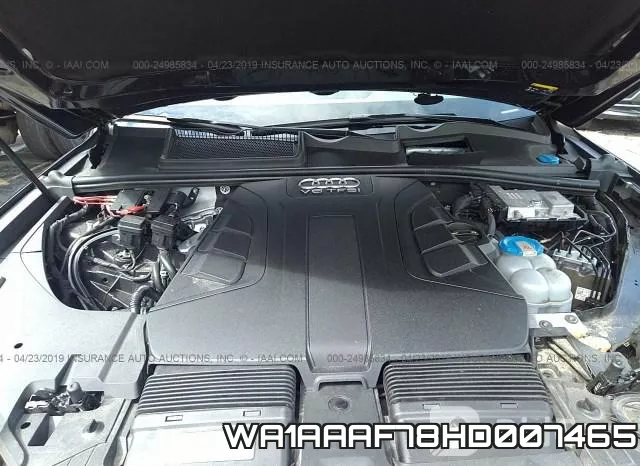 WA1AAAF78HD007465 фото 2