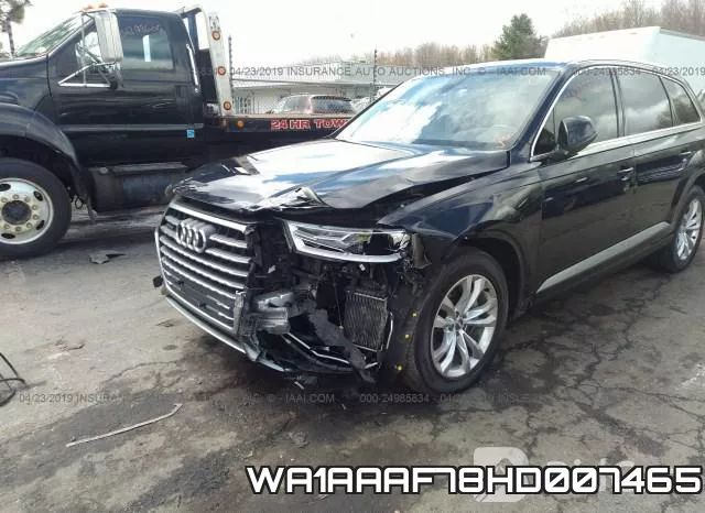 WA1AAAF78HD007465 фото 7