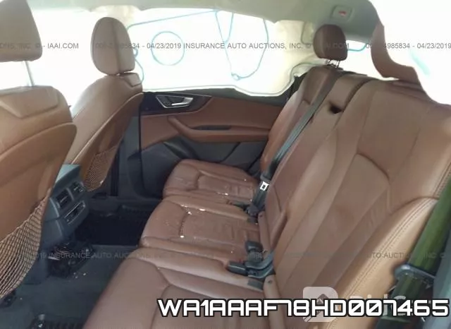 WA1AAAF78HD007465 фото 9