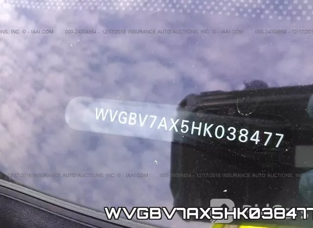 WVGBV7AX5HK038477 фото 10