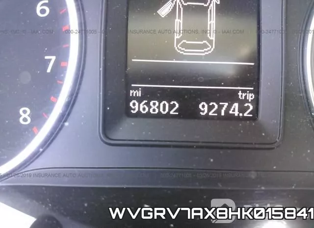 WVGRV7AX8HK015841 фото 8