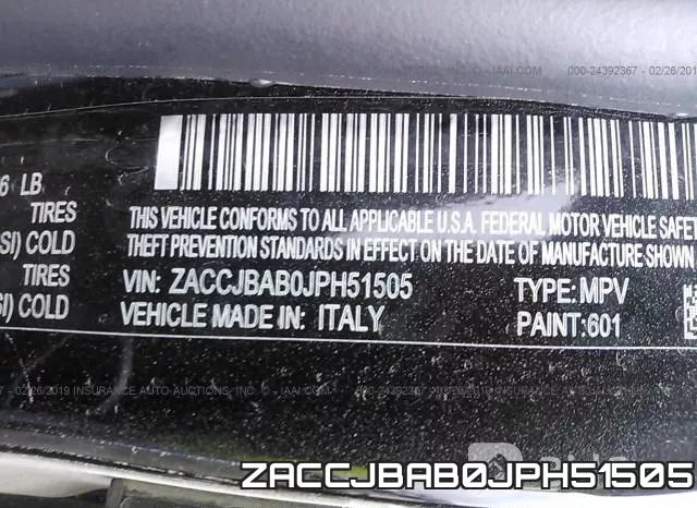 ZACCJBAB0JPH51505 фото 9