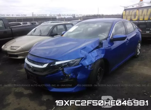 19XFC2F50HE046981 фото 3