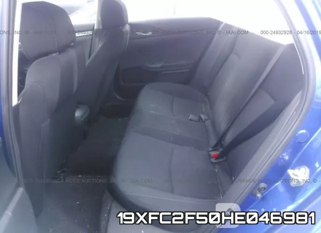 19XFC2F50HE046981 фото 9