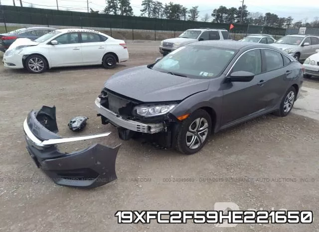 19XFC2F59HE221650 фото 3
