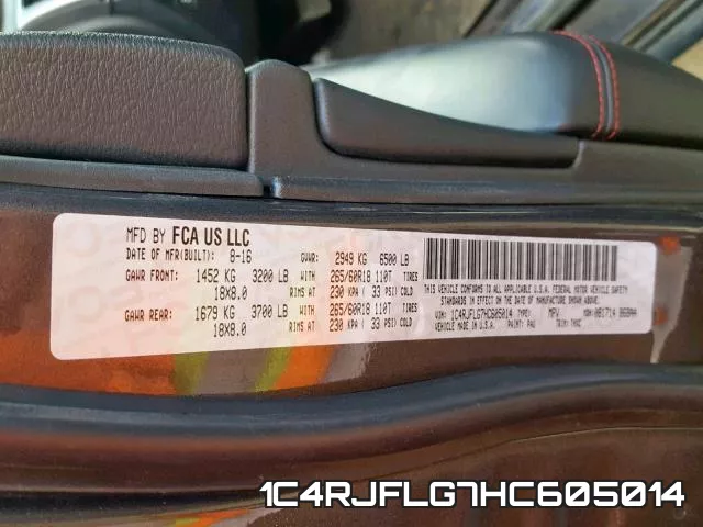 1C4RJFLG7HC605014 фото 2