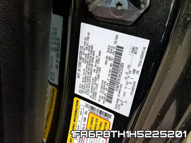 1FA6P8TH1H5225201 фото 2