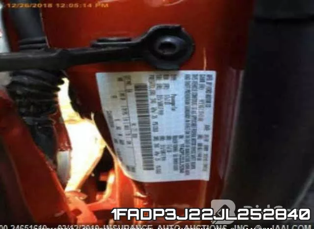 1FADP3J22JL252840 фото 10